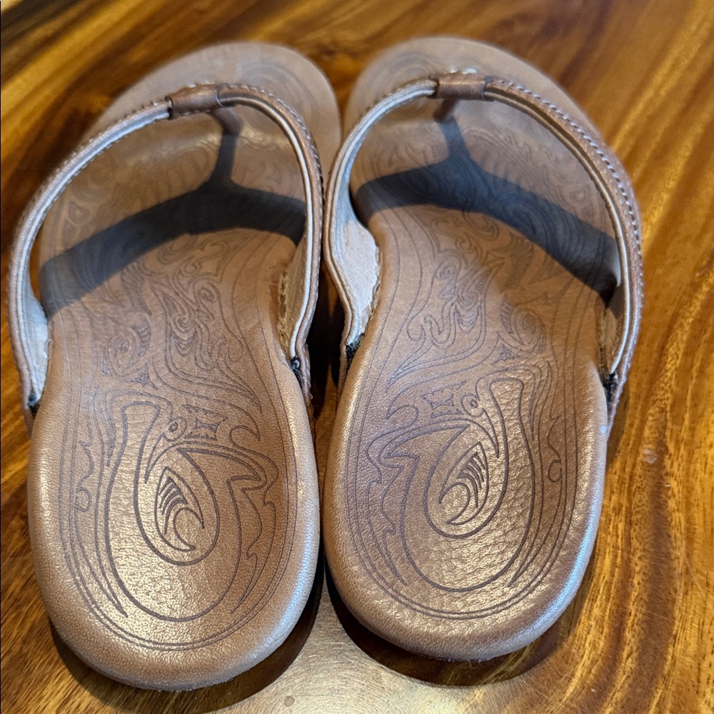 OluKai Brown Sandals - Picture 2 of 5